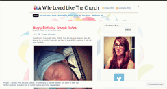 Desktop Screenshot of lovedlikethechurch.com